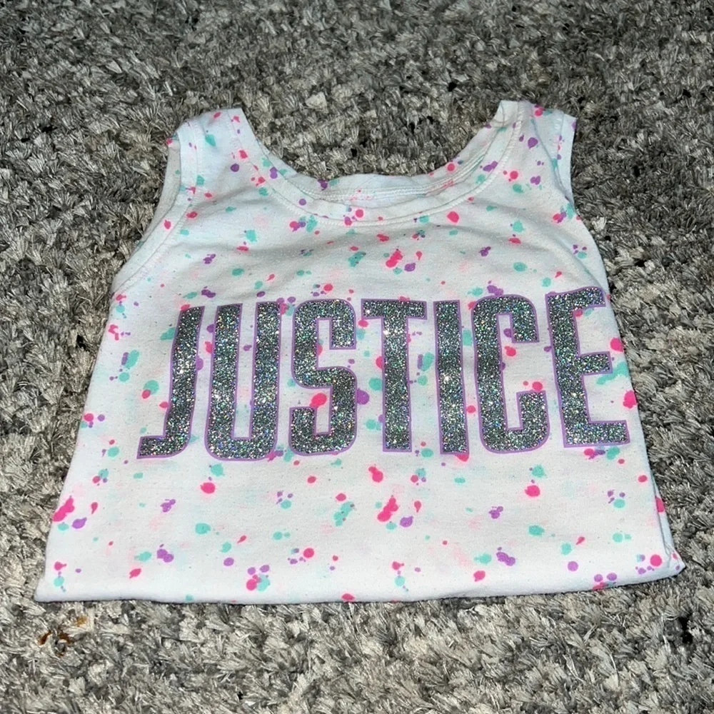 Justice Multi Color Shirt